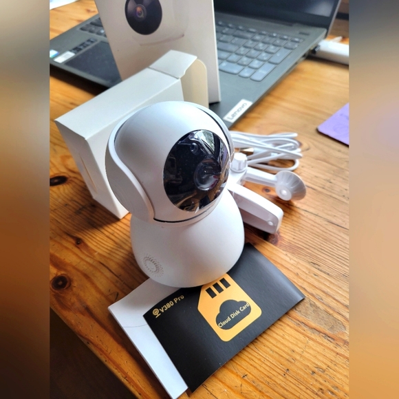 WiFi Camera wireless ip camera, 1944p, v380pro, 360 degree, home security - Picture 2 of 8